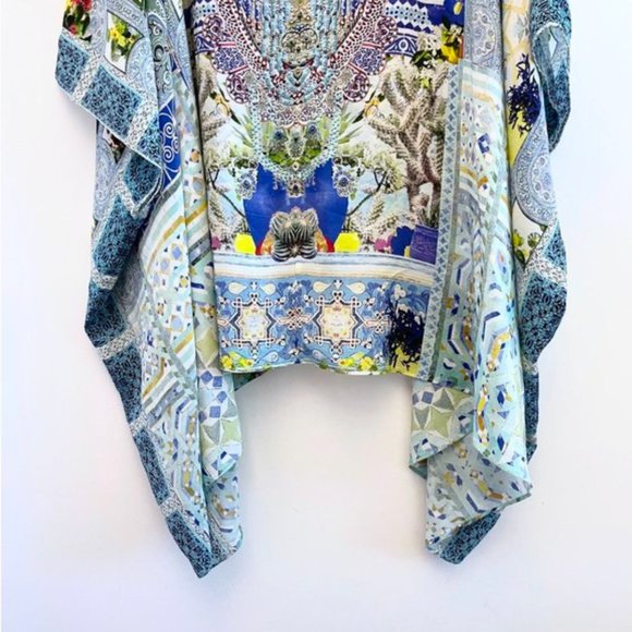 Auc Split Shoulder Kaftan- My Majorelle - Picture 10 of 16